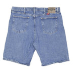 WRANGLER Mens Denim Blue Casual Shorts L W36 Cotton Blend Relaxed Fit
