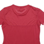 ADIDAS Womens Red Athletic T-Shirt M Short Sleeve Crew Neck Sportswear