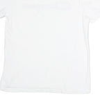 CHAMPION Womens White Graphic T-Shirt M Short Sleeve Crew Neck Cotton Casual
