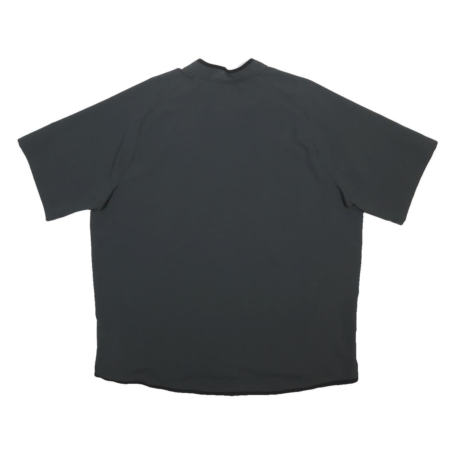 NIKE Mens Black G Baseball Short Sleeve V-Neck Polyester T-Shirt 2XL