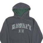 STADIUM Mens Grey & Green Hawai'i Pullover Hoodie S Casual Comfortable Cotton