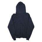 CHAMPION Mens Navy Blue Indiana Elite Volleyball Hoodie M Cotton Blend Pullover