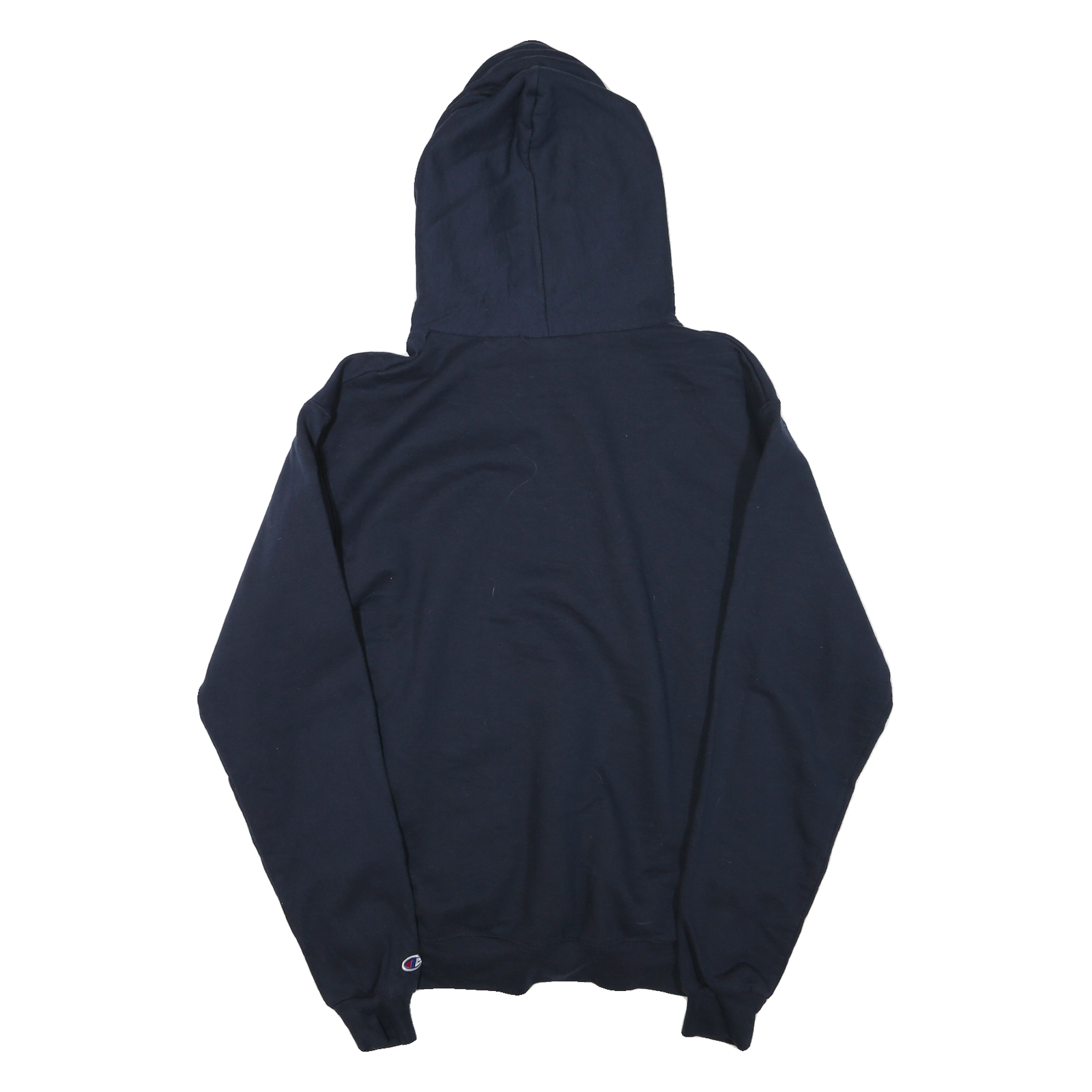 CHAMPION Mens Navy Blue Indiana Elite Volleyball Hoodie M Cotton Blend Pullover