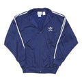 ADIDAS ORIGINALS Mens Blue Jacket L Polyester Blend Track Sportswear Zip