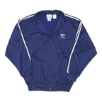 ADIDAS ORIGINALS Mens Blue Jacket L Polyester Blend Track Sportswear Zip