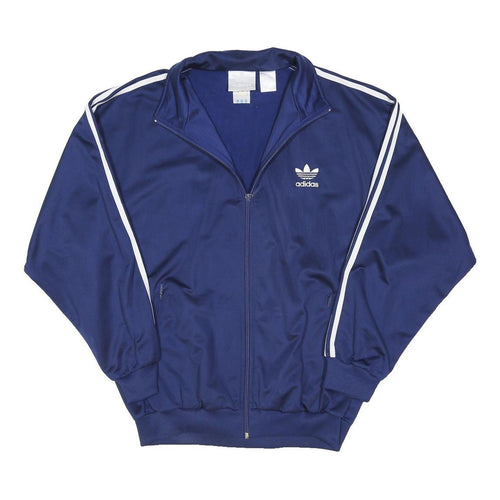 ADIDAS ORIGINALS Mens Blue Jacket L Polyester Blend Track Sportswear Zip