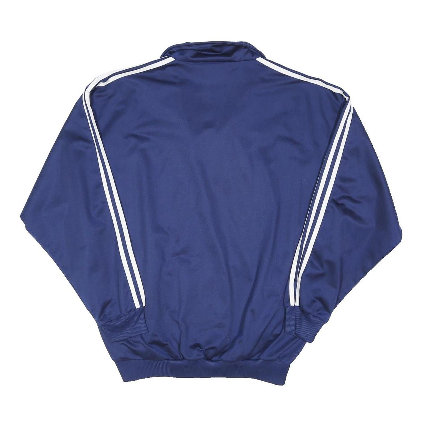 ADIDAS ORIGINALS Mens Blue Jacket L Polyester Blend Track Sportswear Zip
