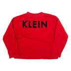 CALVIN KLEIN JEANS Womens Sweatshirt Red M