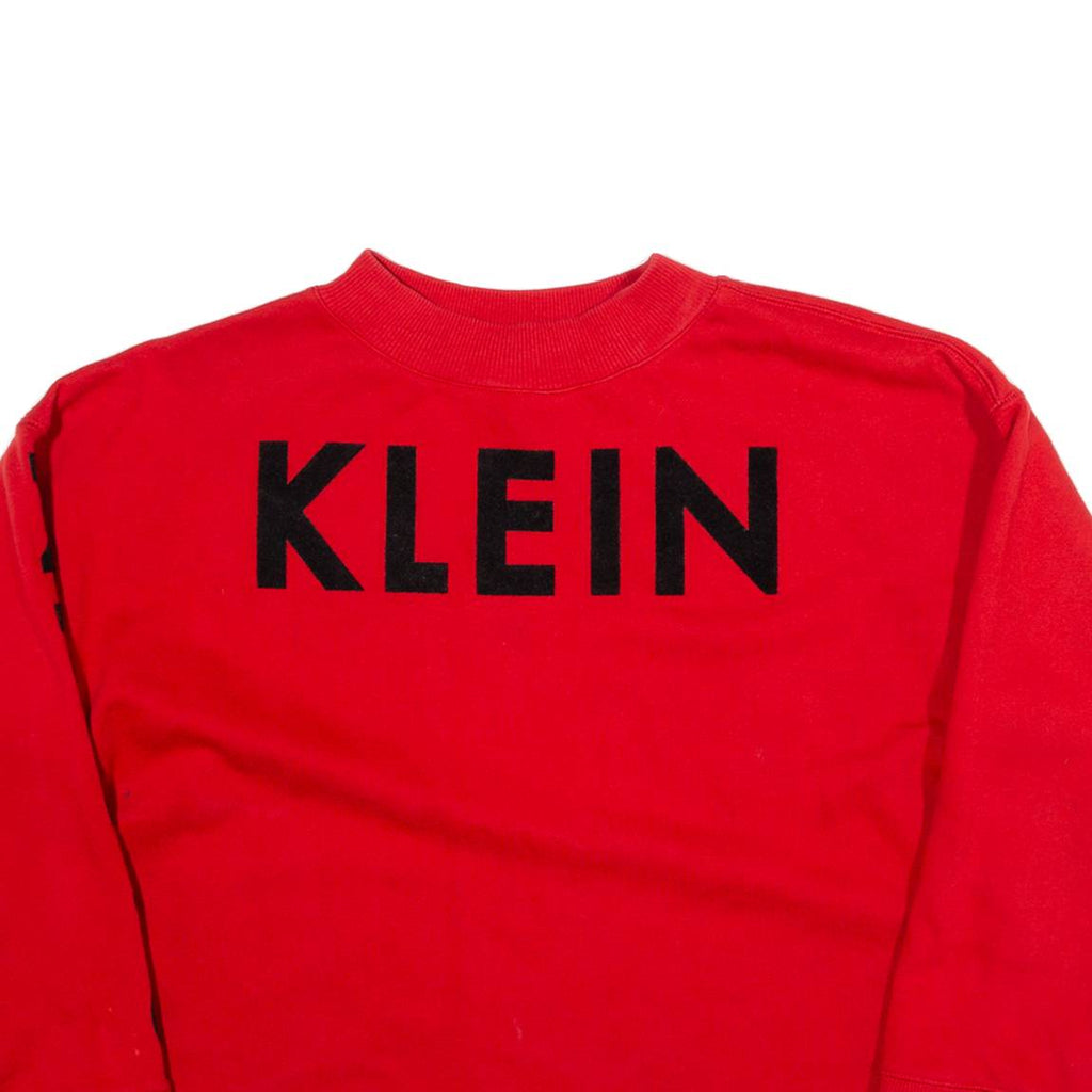 CALVIN KLEIN JEANS Womens Sweatshirt Red M