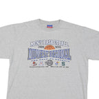 CHAMPION Mens Grey Basketball Midwest Regional Graphic T-Shirt XL Crew Neck