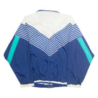 AVIAT SPORTIF Mens Shell Jacket Blue Nylon Striped L