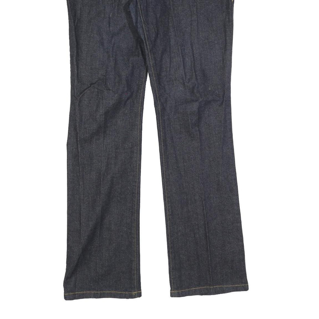 DKNY Mens Regular Fit Blue Denim Jeans W34 L33 Zip Cotton Blend Classic Style