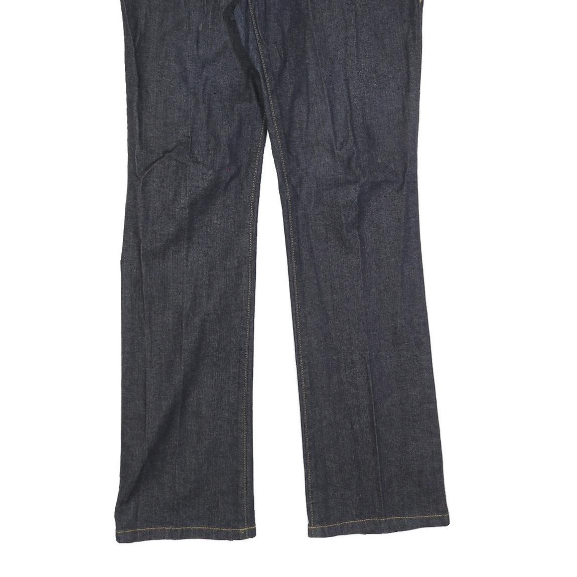 DKNY Mens Regular Fit Blue Denim Jeans W34 L33 Zip Cotton Blend Classic Style