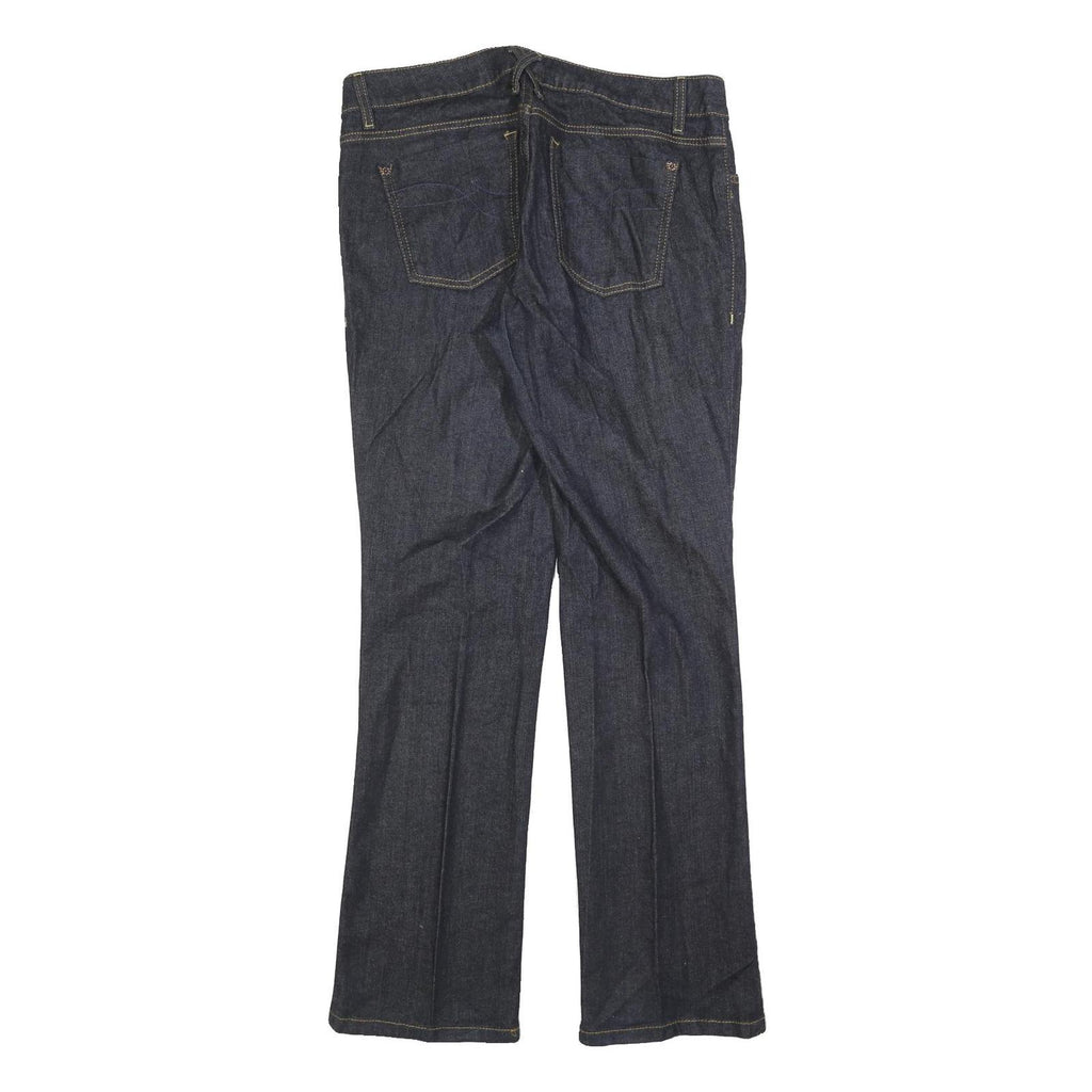 DKNY Mens Regular Fit Blue Denim Jeans W34 L33 Zip Cotton Blend Classic Style