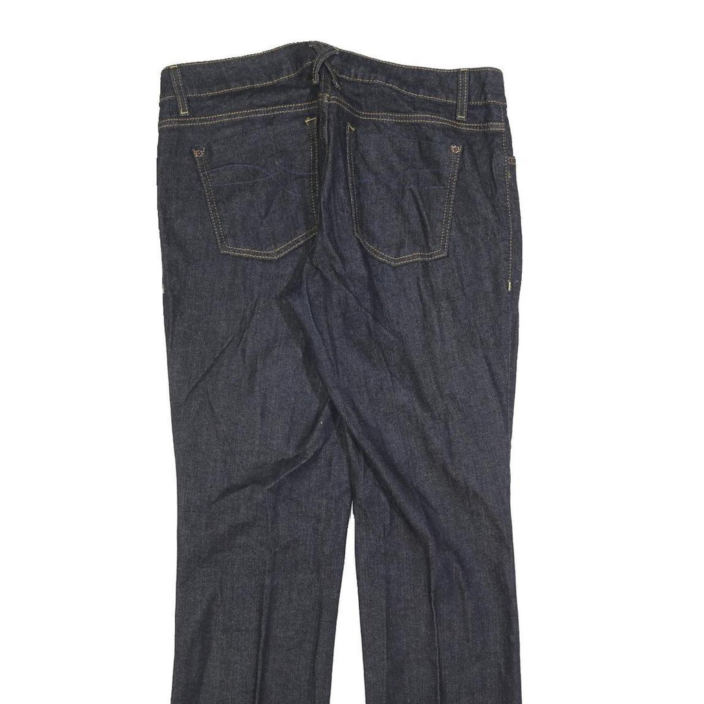 DKNY Mens Regular Fit Blue Denim Jeans W34 L33 Zip Cotton Blend Classic Style