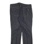 DKNY Mens Regular Fit Blue Denim Jeans W34 L33 Zip Cotton Blend Classic Style