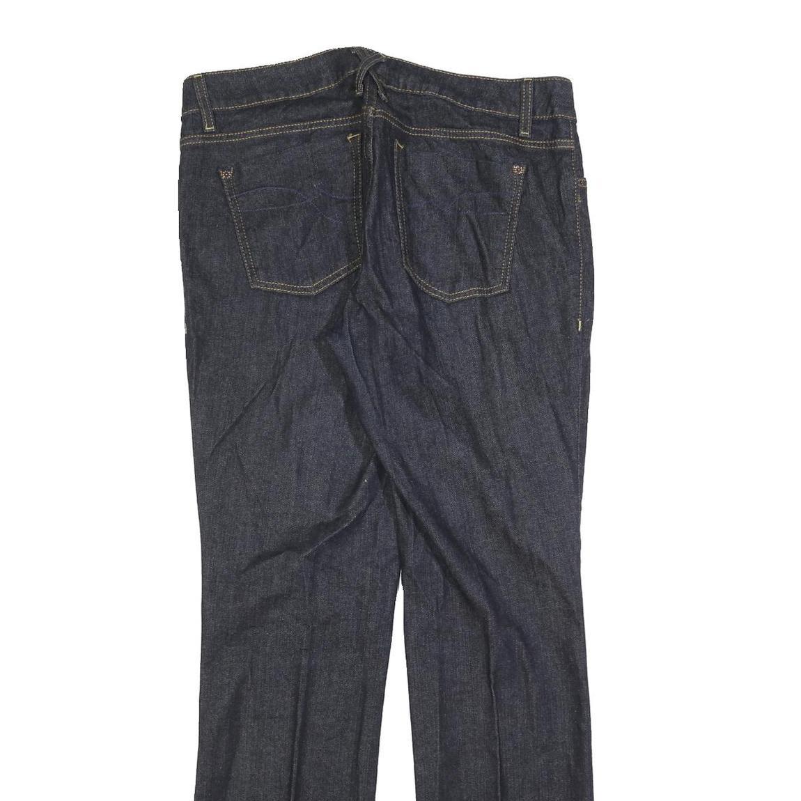 DKNY Mens Regular Fit Blue Denim Jeans W34 L33 Zip Cotton Blend Classic Style