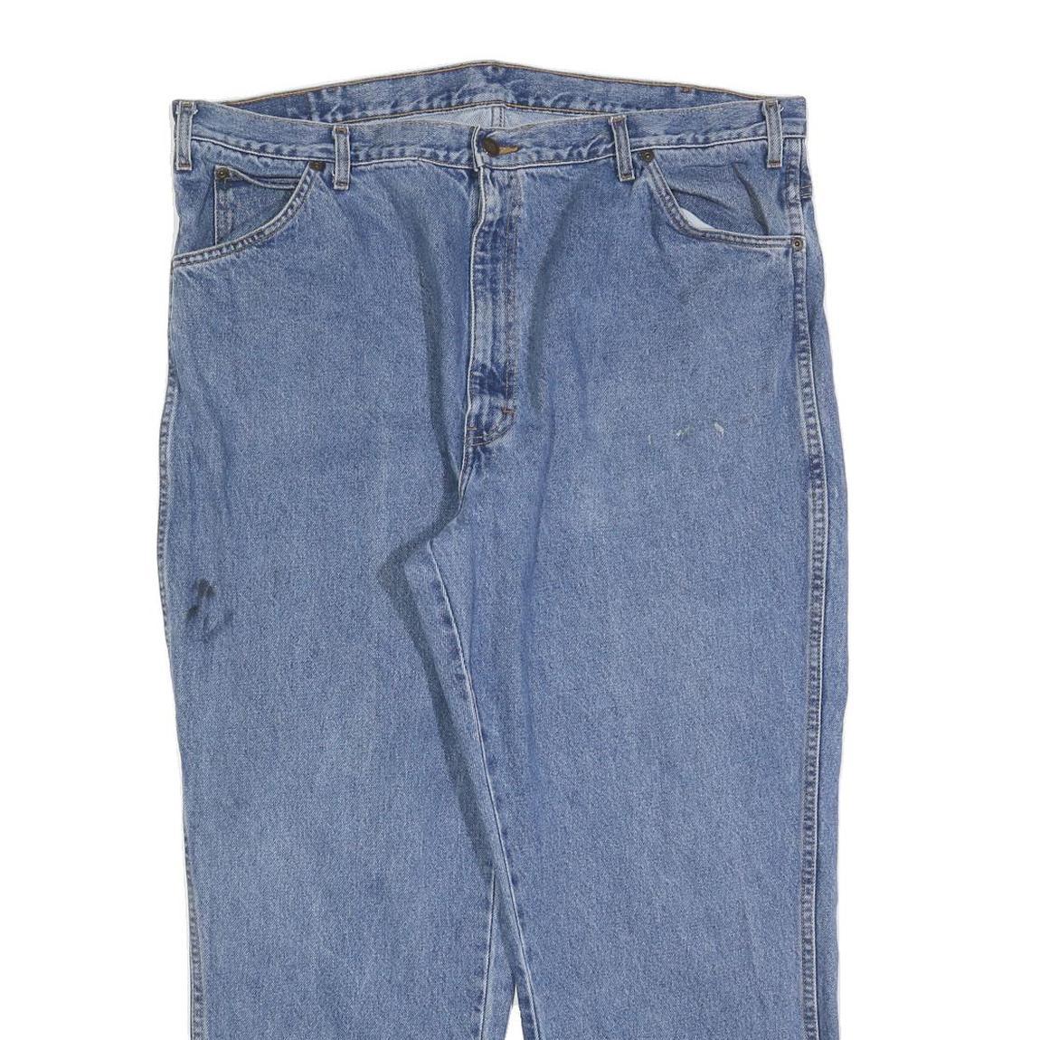 DICKIES Mens Jeans Blue Relaxed Straight Denim Medium W40 L28 Casual Classic