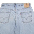 LEVI'S Mens Shorts Blue Casual Denim L W36 Classic Cotton Blend Relaxed