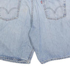 LEVI'S Mens Shorts Blue Casual Denim L W36 Classic Cotton Blend Relaxed