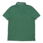 TOMMY HILFIGER Mens Green Cotton Blend Short Sleeve Logo Polo Shirt L