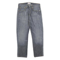 LEVI'S Mens Blue Slim Straight Denim Medium Cotton W31 L30 Button Classic Jeans