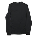 ADIDAS Womens Black & Purple Tokyo Crew Neck XS Sweatshirt Cotton Blend