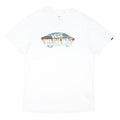 VANS Mens White Off The Wall Graphic T-Shirt L Short Sleeve Crew Neck Cotton