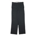 DICKIES Mens Black Regular Fit Straight Trousers W29 L30 Workwear Casual