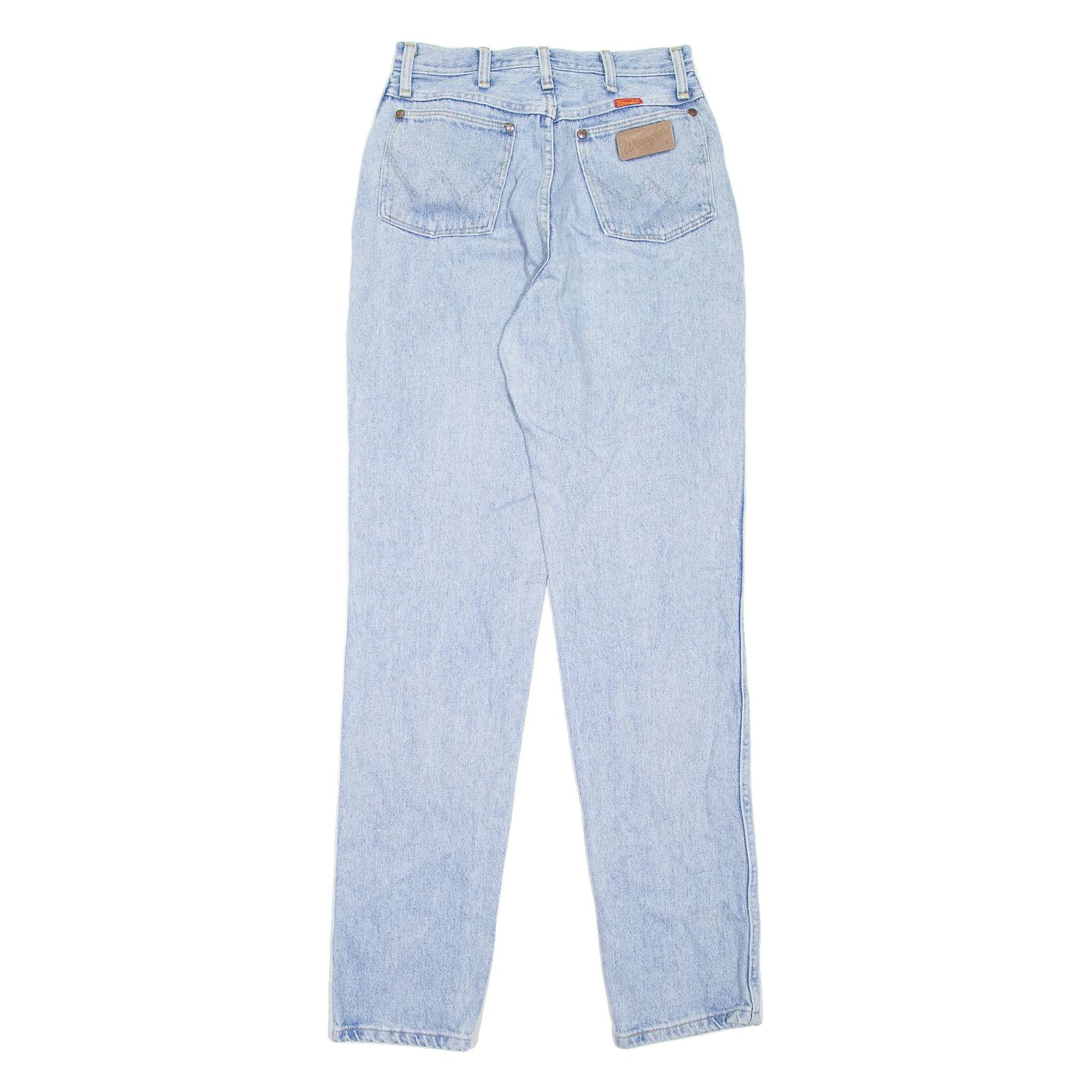 WRANGLER Womens Jeans Blue Regular Mom W26 L34