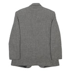 PROPHECY BY SAG HARBOR Womens Black & White Check Jacket S Wool Blend Button