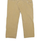 CARHARTT Mens Cotton Blend Beige Relaxed Straight Trousers W32 L28 Workwear