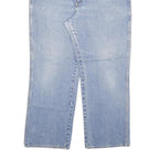 DICKIES Mens Jeans Blue Regular Straight Denim Light W34 L27 Classic Workwear