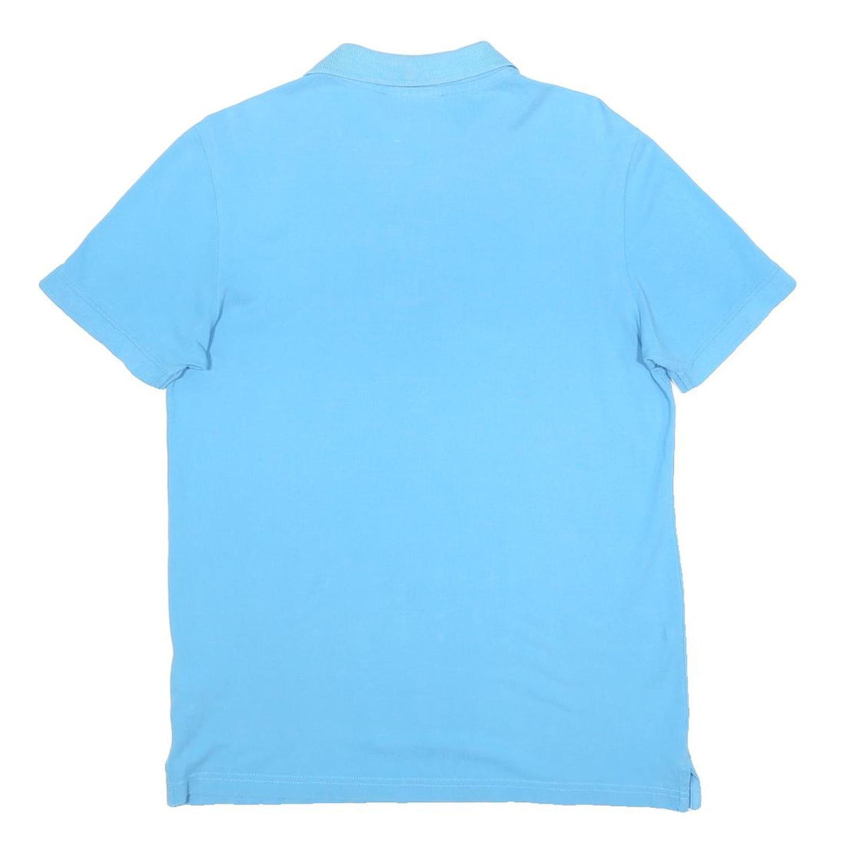 KAPPA Mens Blue Short Sleeve Plain M Cotton Polo Shirt Casual Sports