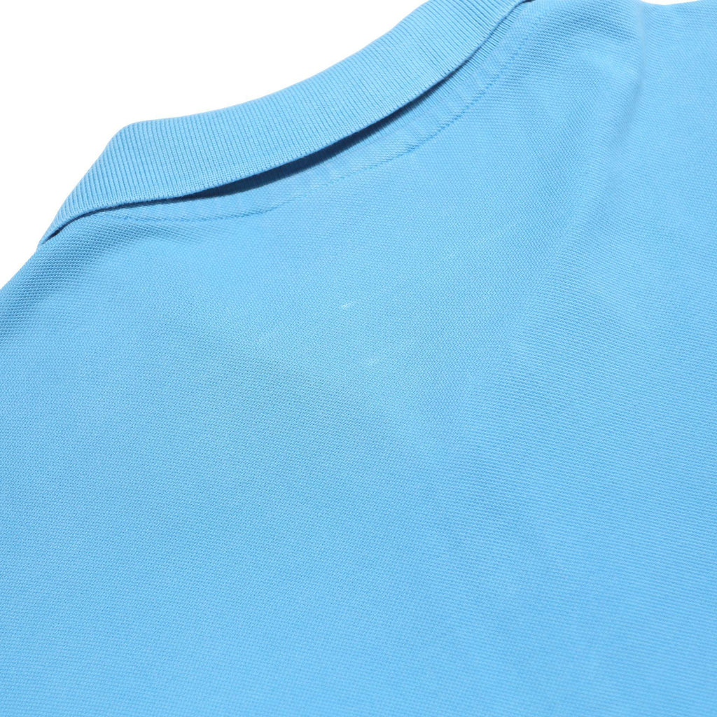 KAPPA Mens Blue Short Sleeve Plain M Cotton Polo Shirt Casual Sports