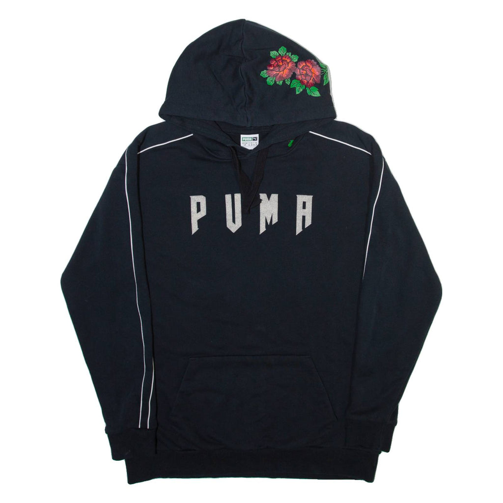 PUMA Womens Blue Hoodie UK 10