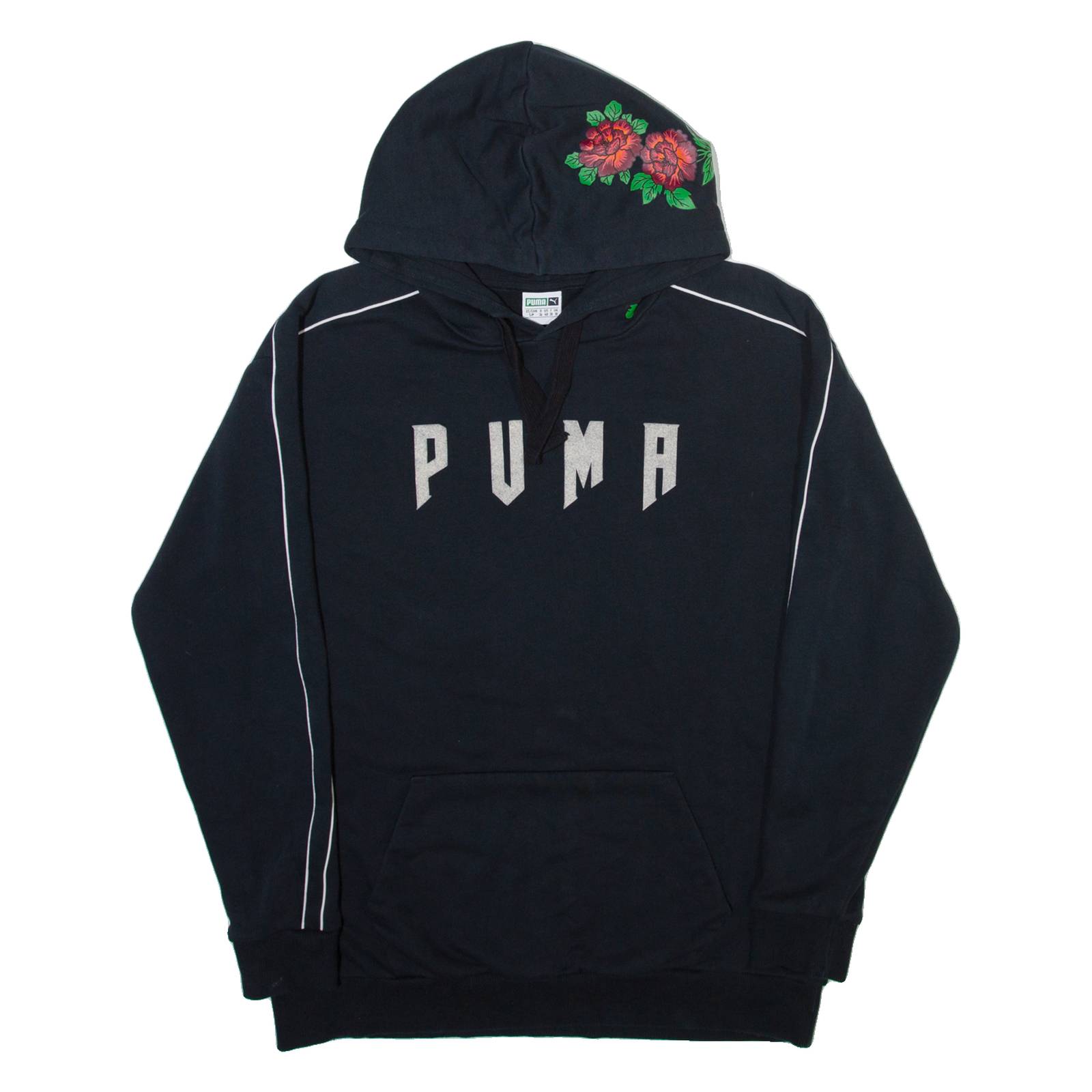 PUMA Womens Blue Hoodie UK 10