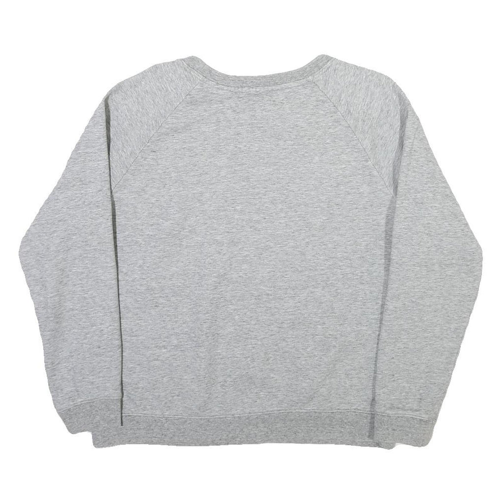 LEVI'S Mens Grey Crew Neck M Cotton Blend Sweatshirt Pullover Casual Logo