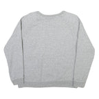 LEVI'S Mens Grey Crew Neck M Cotton Blend Sweatshirt Pullover Casual Logo