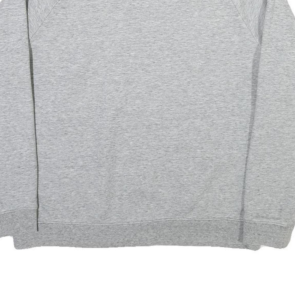 LEVI'S Mens Grey Crew Neck M Cotton Blend Sweatshirt Pullover Casual Logo