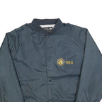 MATCO TOOLS Mens Navy Blue Jacket XL Polyester Button Plain Logo Workwear