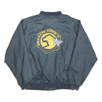 MATCO TOOLS Mens Navy Blue Jacket XL Polyester Button Plain Logo Workwear