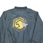 MATCO TOOLS Mens Navy Blue Jacket XL Polyester Button Plain Logo Workwear