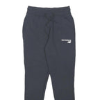 NEW BALANCE Mens Joggers Black S W26 L29 Slim Tapered Cotton Blend Casual
