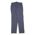 COLUMBIA Womens Polyester Blend Navy Slim Zip Trousers W32 L32 Outdoor