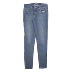 LEVI'S 535 Womens Slim Blue Denim Light W29 L30 Slim Fit Zip Jeans