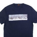 BEN SHERMAN Mens T-Shirt Blue S