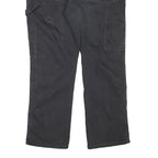 DICKIES Mens Cotton Blend Black Regular Straight Trousers W36 L29 Workwear