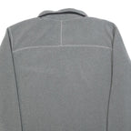 THE NORTH FACE Mens Grey Pullover Plain Crew Neck Basic Knit L Fleece Jumper