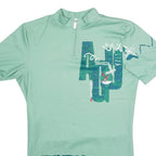 AGU SPORT Cycling Mens Jersey Green 1/4 Zip L